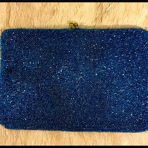 Vintage Handmade Walborg Beaded Clutch